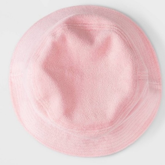 Kids' French Terry Bucket Hat - Cat & Jack COLOR PINK. NWT - Picture 3 of 3